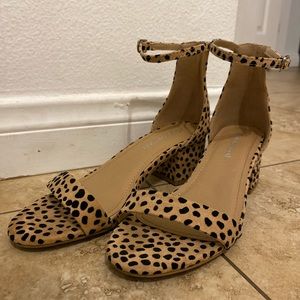 cheetah print 2’’ heels